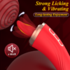 VIP63 Red Suction & Vibrating Massager for Women – Rechargeable Adult Pleasure Toy