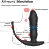 VIP15 Rechargeable Remote-Control Prostate Massager with Dual Ring & Vibration