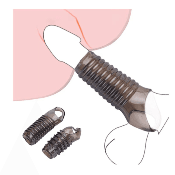 VIP23 Ribbed Textured Sleeve for Enhanced Stimulation