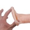 VIP25 Extra-Long Textured Silicone Penis Sleeve – Thickened Wolf Tooth Design