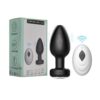 VIP13 Rechargeable Remote-Control Vibrating Metal Plug – 10 Vibration Modes