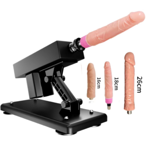 VIP53 Realistic Vibrating Dildo – Pistol Style