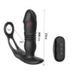 VIP15 Rechargeable Remote-Control Prostate Massager with Dual Ring