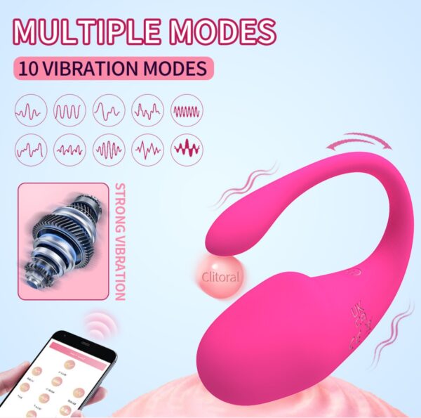VIP10 Rechargeable G-Spot Vibrating Massager for Women – Waterproof Adult Pleasure Toy