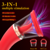 VIP63 Red Suction & Vibrating Massager for Women – Rechargeable Adult Pleasure Toy