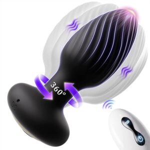 VIP14 Rotating Remote-Control Vibrating Anal Plug