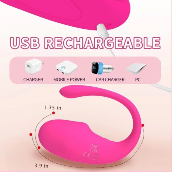VIP10 Rechargeable G-Spot Vibrating Massager for Women – Waterproof Adult Pleasure Toy