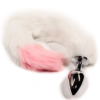 VIP11 Fox Tail Anal Plug Metal Butt Plug
