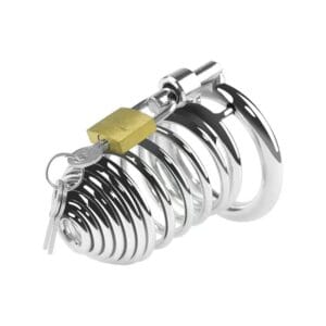 VIP37 Stainless Steel Male Chastity Cage