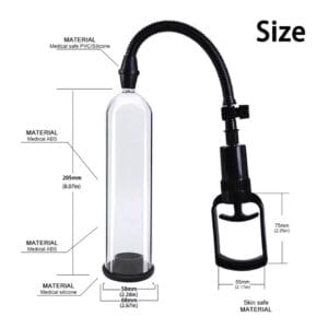 VIP20 Manual Penis Pump – Vacuum Erection Device for Men